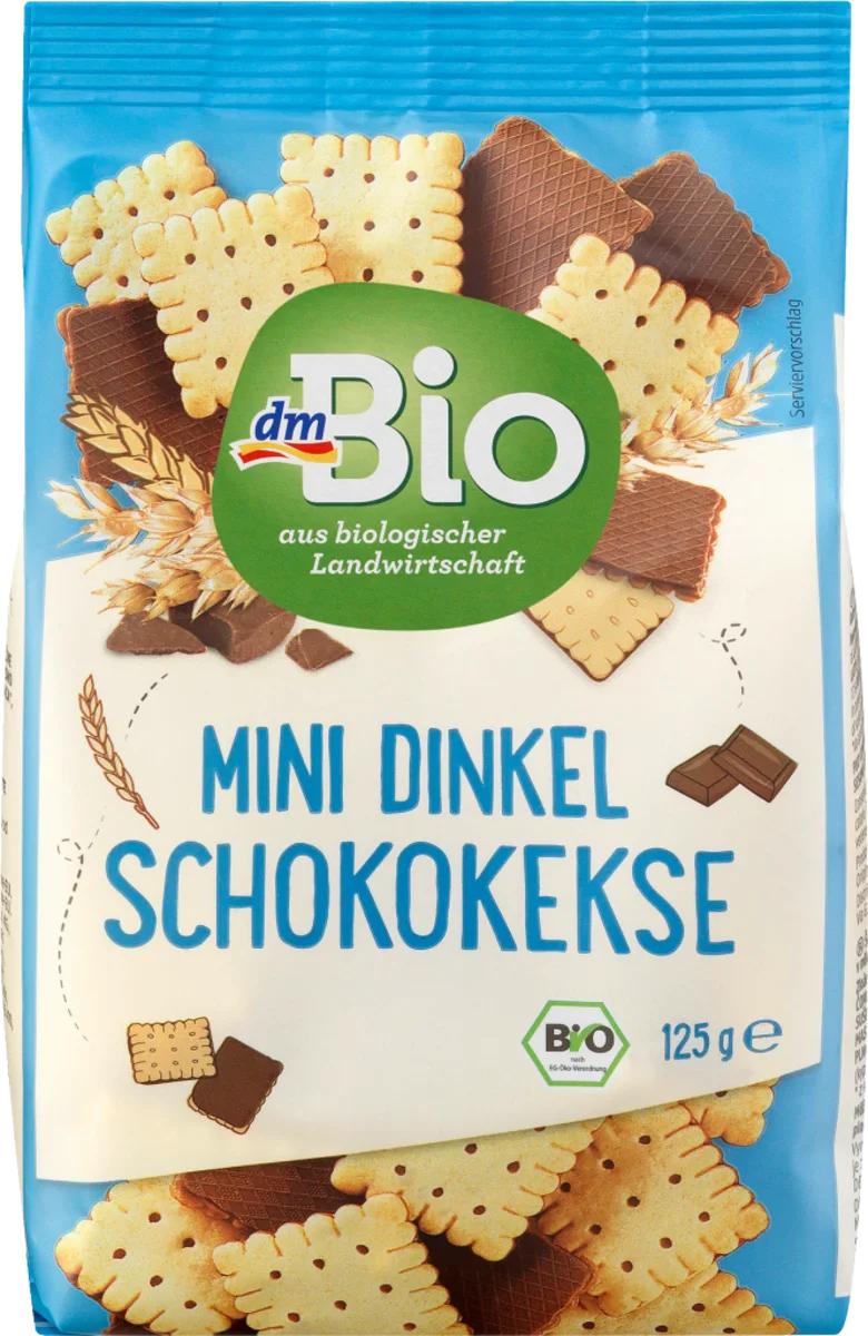 Fotografie - Mini Dinkel Schokokekse dmBio