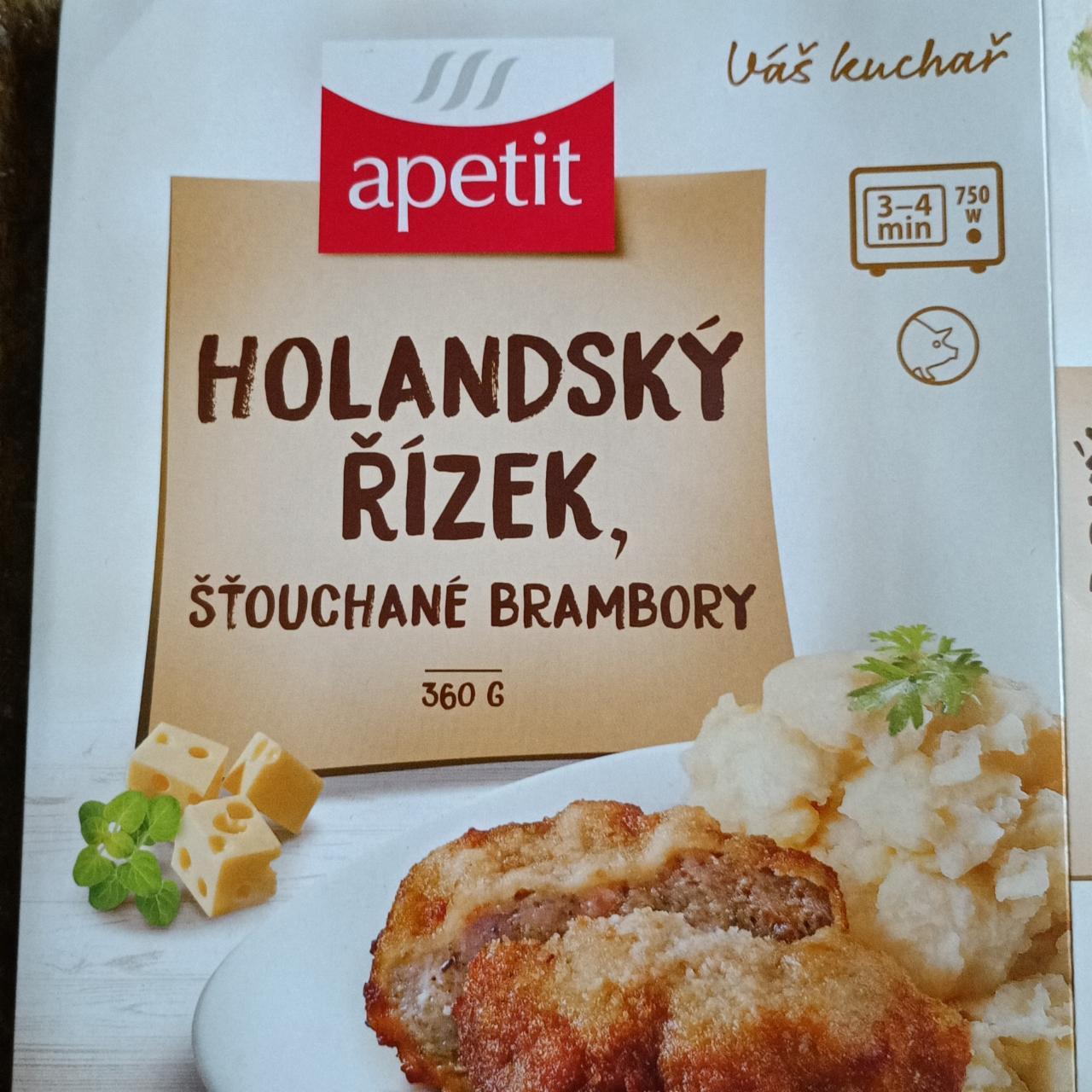 Fotografie - Holandský řízek, šťouchané brambory Apetit