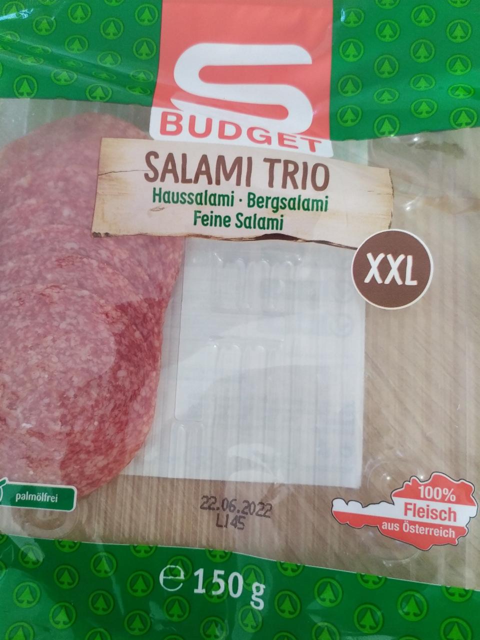 Fotografie - Salami Trio S Budget