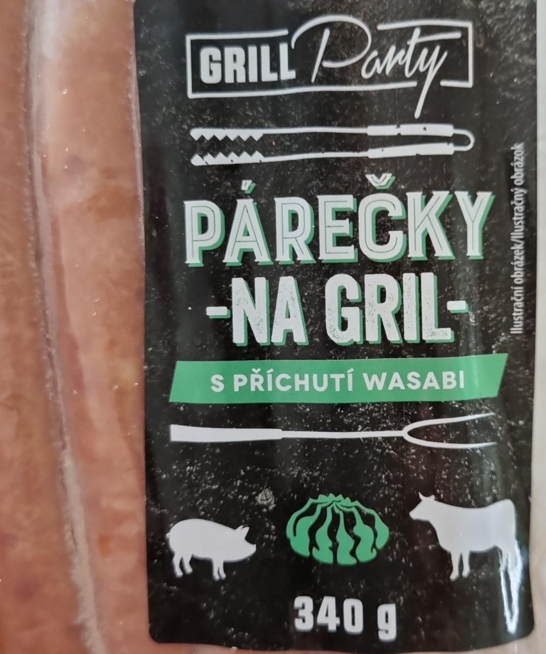 Fotografie - Párečky na gril s příchutí wasabi Grill Party