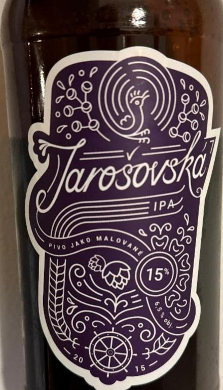 Fotografie - Jarošovská IPA 15 Jarošovský pivovar