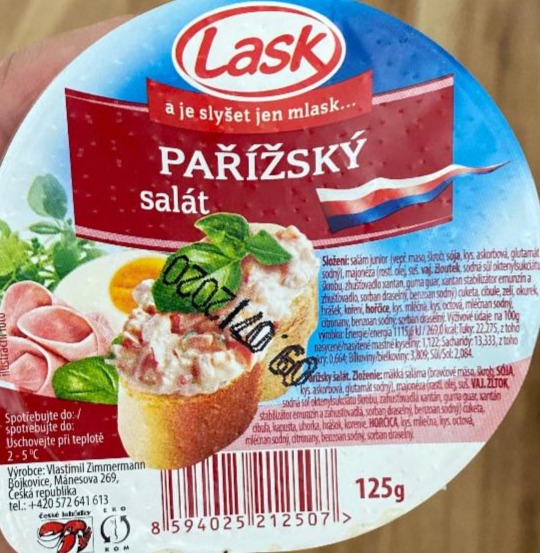 Fotografie - Pařížský salát Lask