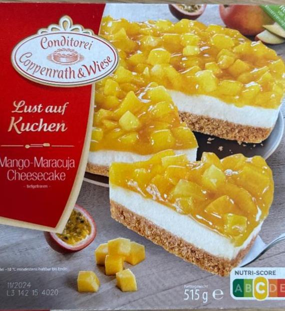 Fotografie - Mango-maracuja Cheesecake Conditorei Coppenrath & Wiese