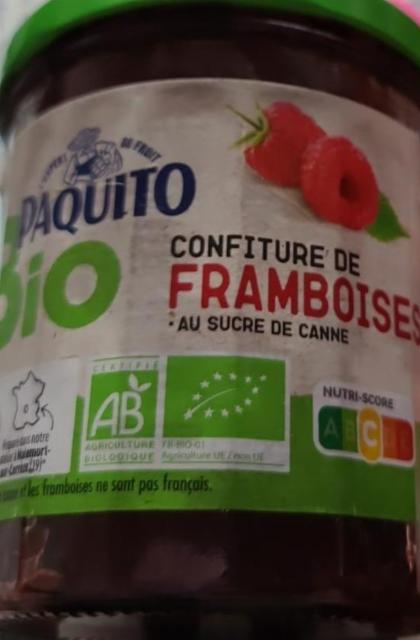 Fotografie - Bio confiture de framboises Paquito