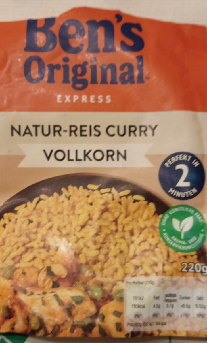 Fotografie - Express Natur-Reis Curry Vollkorn Ben's Original