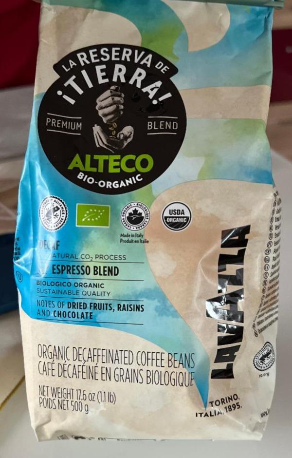 Fotografie - La Reserva de ¡Tierra! Alteco Bio Organic Decaf LavAzza