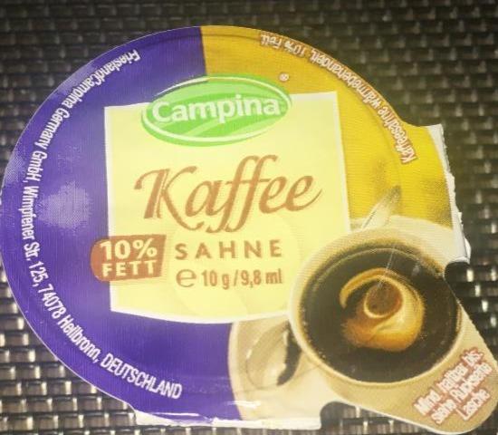 Fotografie - Kaffee Sahne Campina