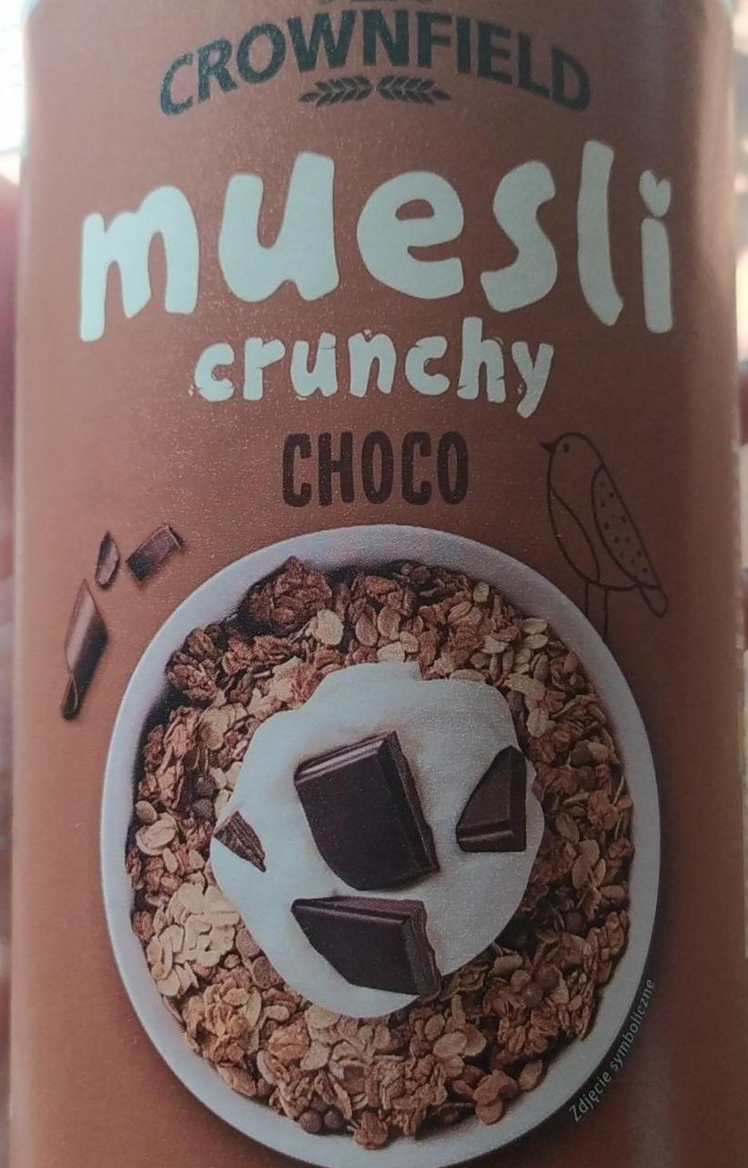 Fotografie - Muesli Crunchy Choco Crownfield