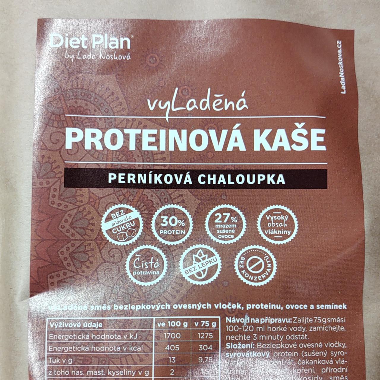 Fotografie - VyLaděná proteinová kaše Perníková chaloupka Diet Plan