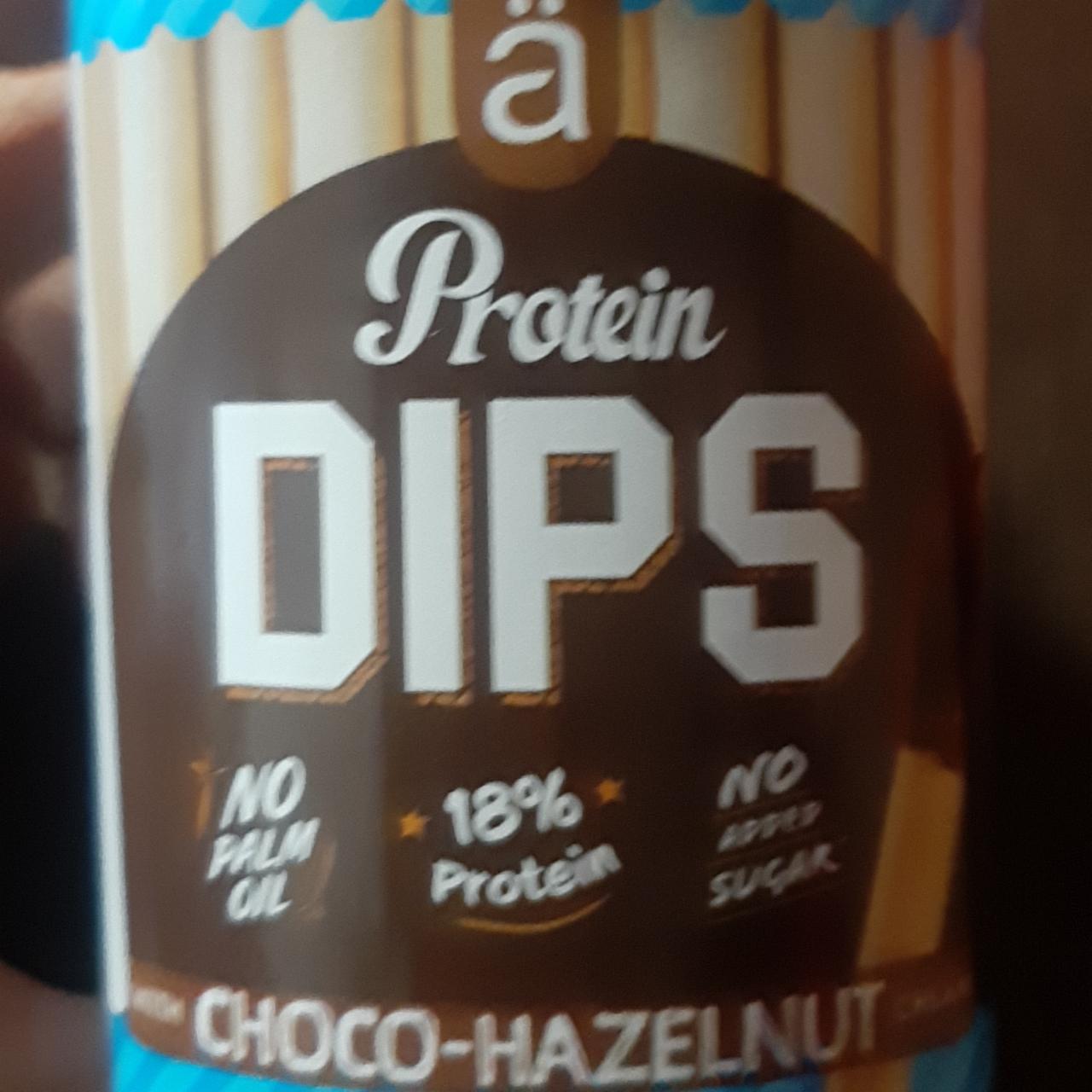 Fotografie - Protein dips s čoko ořískovým krémem