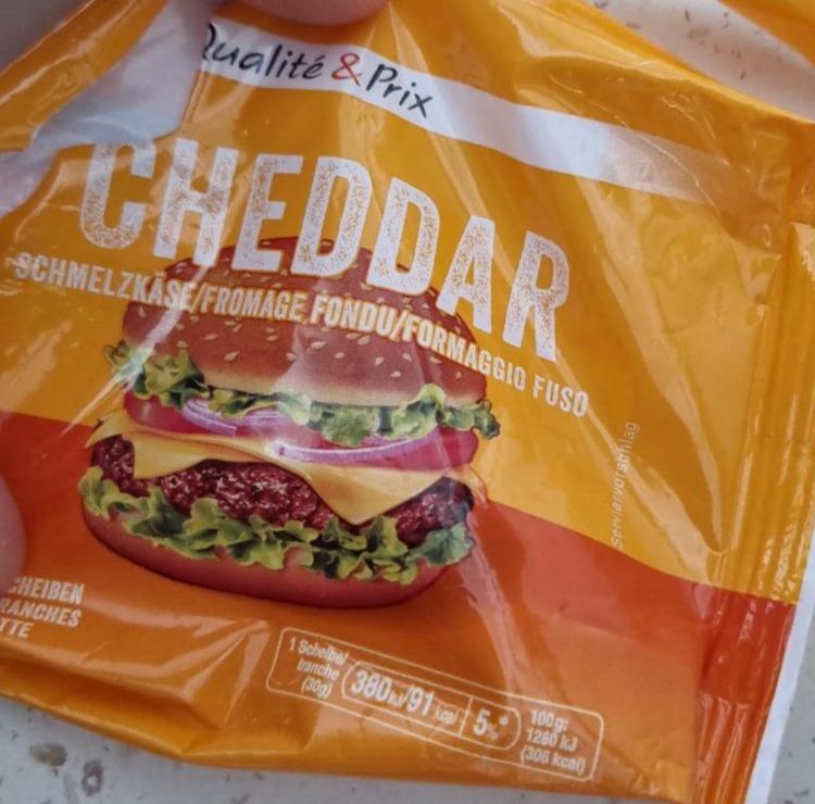 Fotografie - Cheddar Schmelzkäse Coop Qualité & Prix