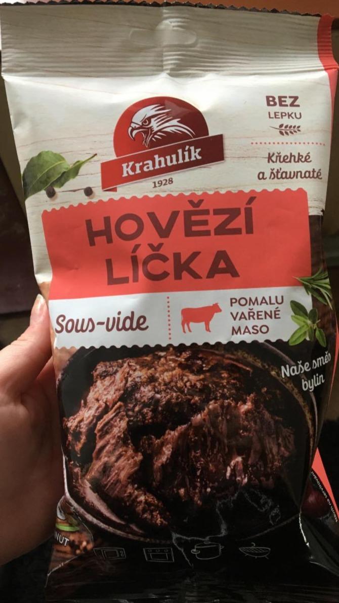 Fotografie - Hovězí líčka Sous-vide Krahulík