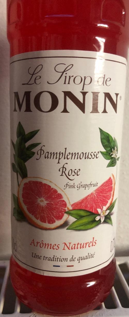 Fotografie - Le Sirop de Rose Pamplemousse Monin