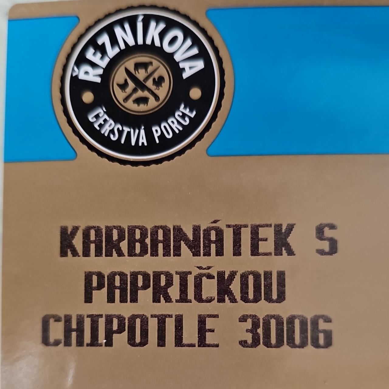 Fotografie - Karbanátek s papričkou chipotle Řezníkova čerstvá porce