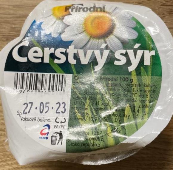 Fotografie - čerstvý sýr přírodní Kromilk