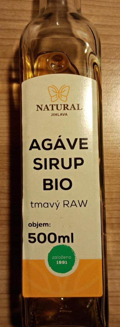 Fotografie - Agáve sirup bio tmavý raw Natural Jihlava