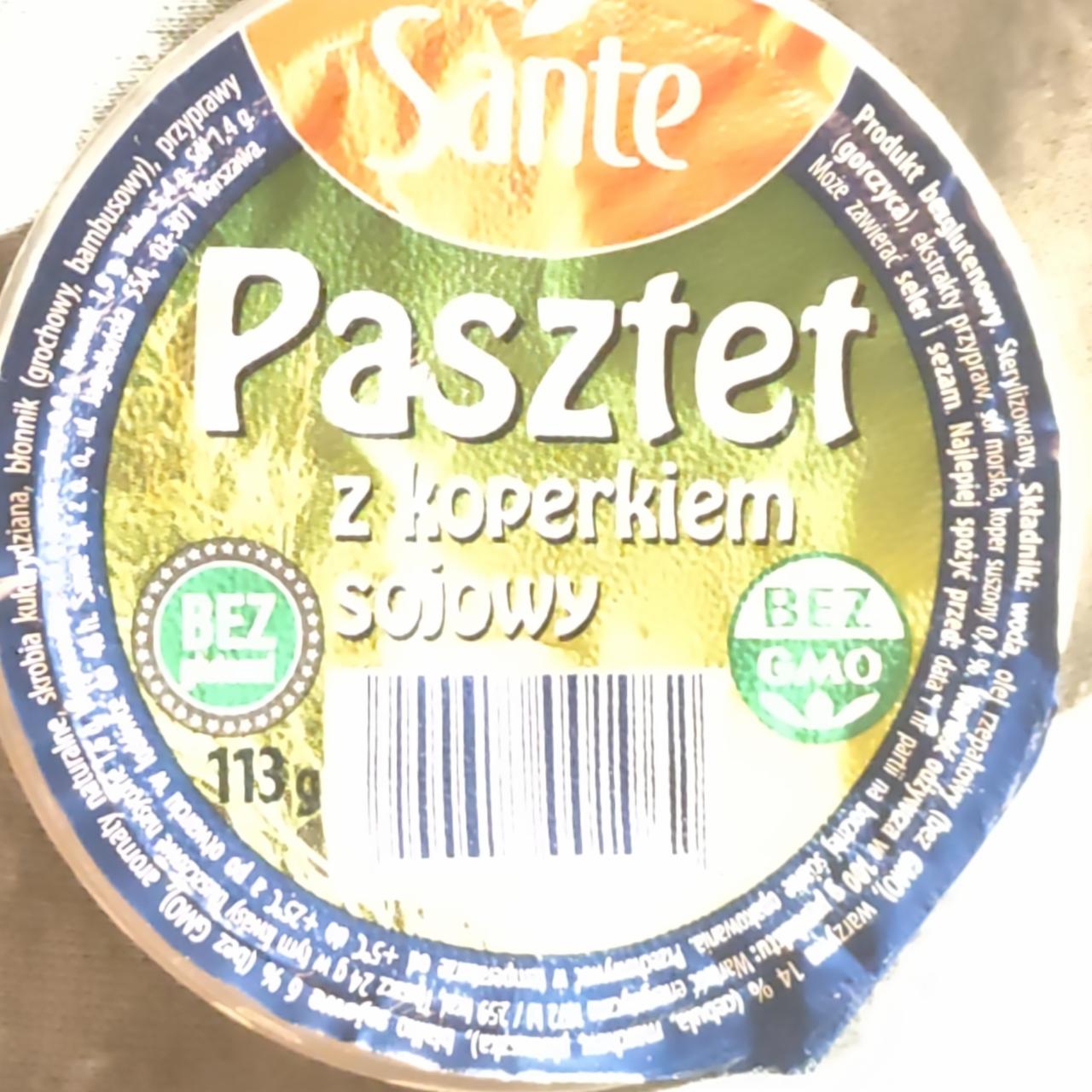 Fotografie - Pasztet z koperkiem sojowy Sante