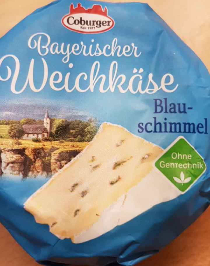 Fotografie - Bayerischer Weichkäse Blauschimmel Coburg