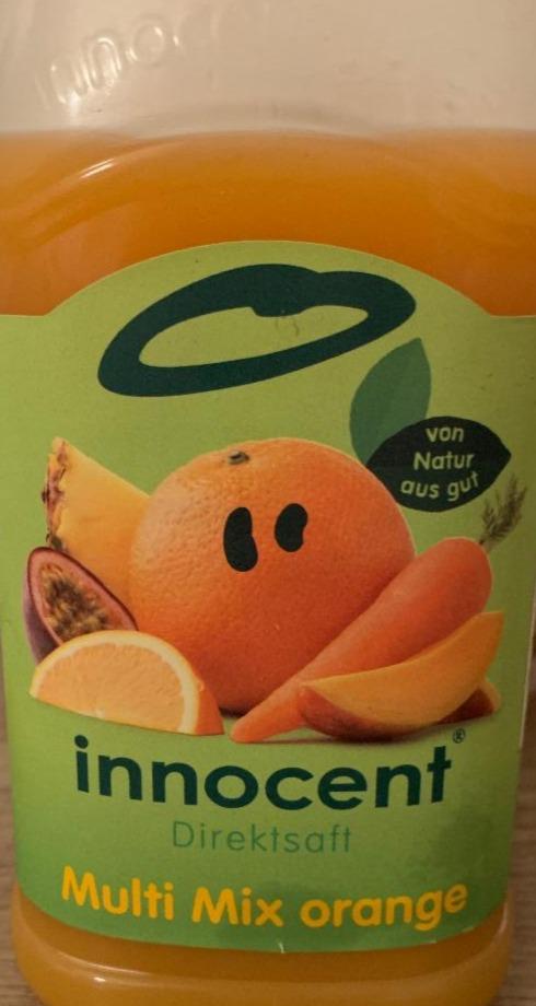 Fotografie - direktsaft multi mix orange Innocent