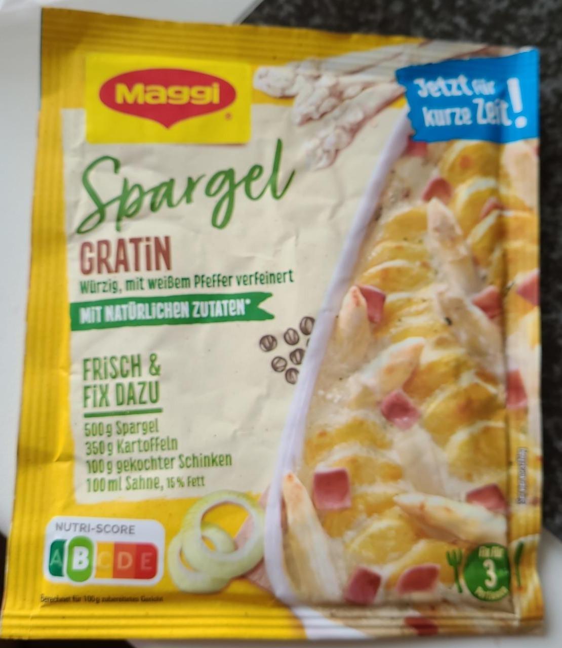 Fotografie - Spargel Gratin Maggi