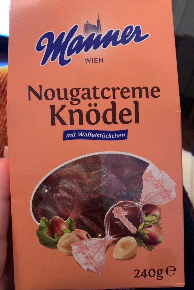 Fotografie - Nougatcreme Knödel Manner