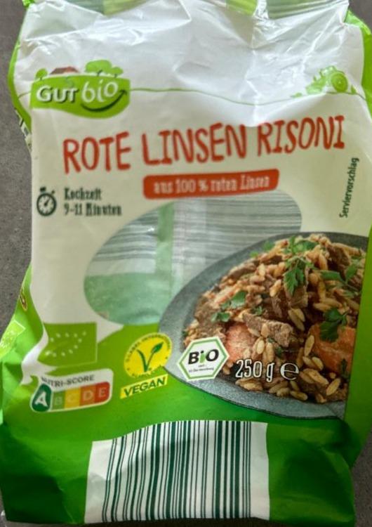 Fotografie - Rote Linsen Risoni GutBio