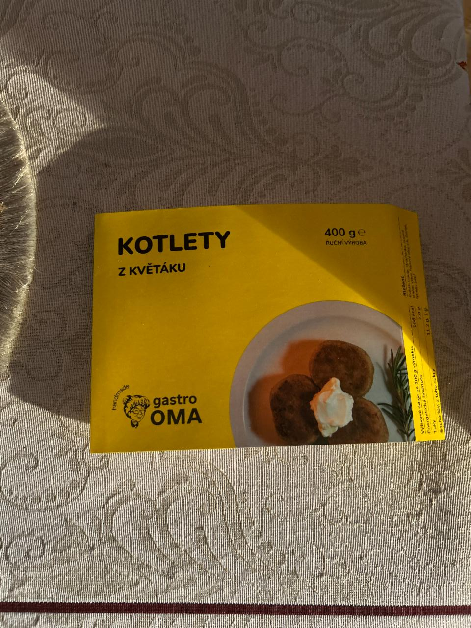 Fotografie - Kotlety z květáku Gastro Oma