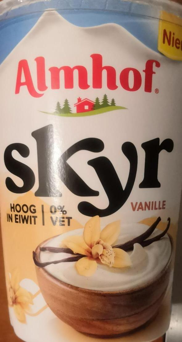 Fotografie - skyr vanille Almhof