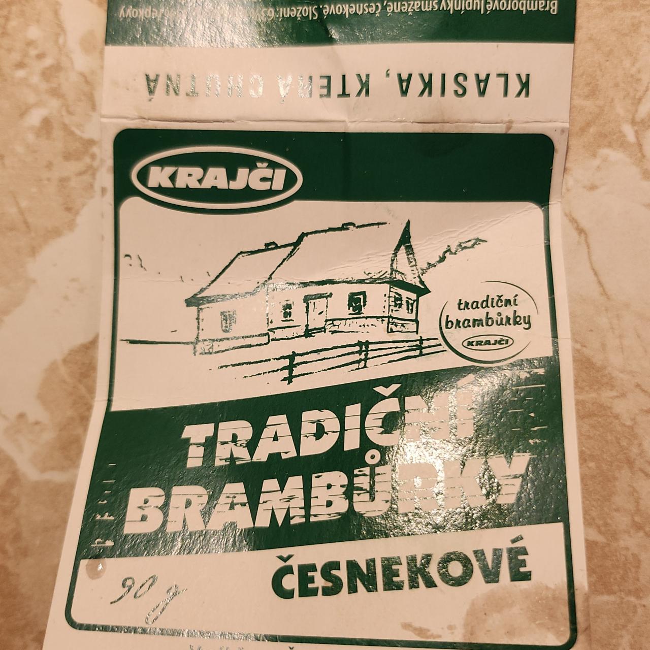 Fotografie - Tradiční brambůrky česnekové Krajči