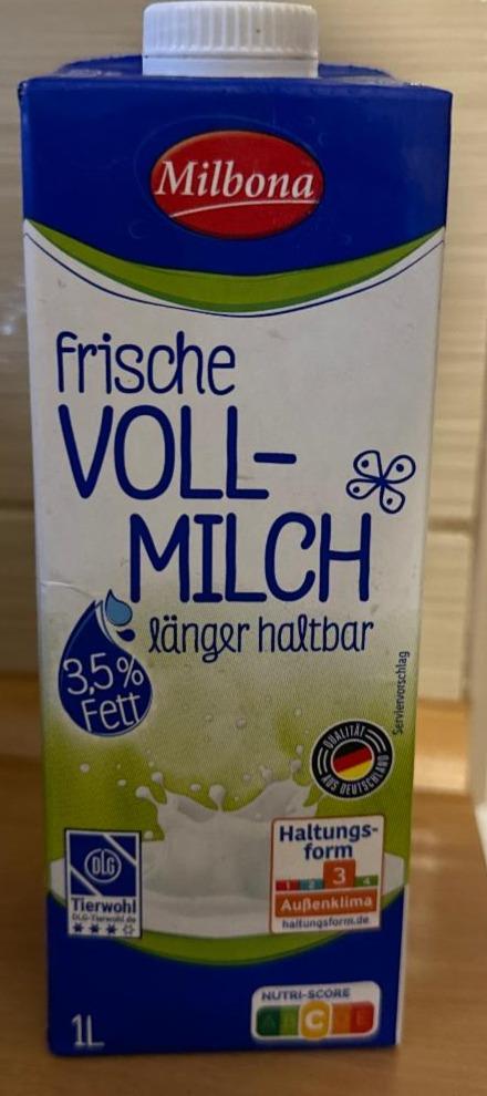 Fotografie - Frische voll-milch 3,5% Milbona