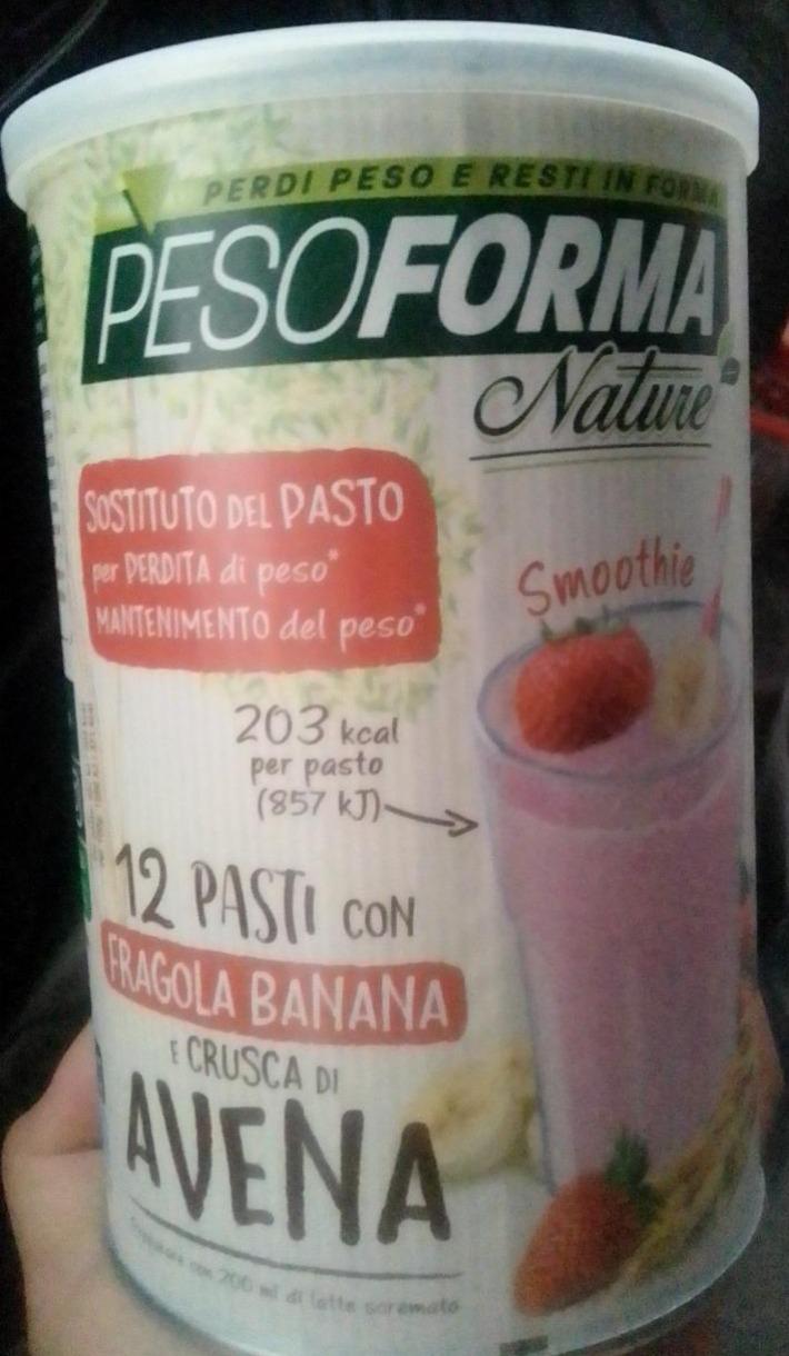 Fotografie - Smoothie Fragola Banana Pesoforma Nature