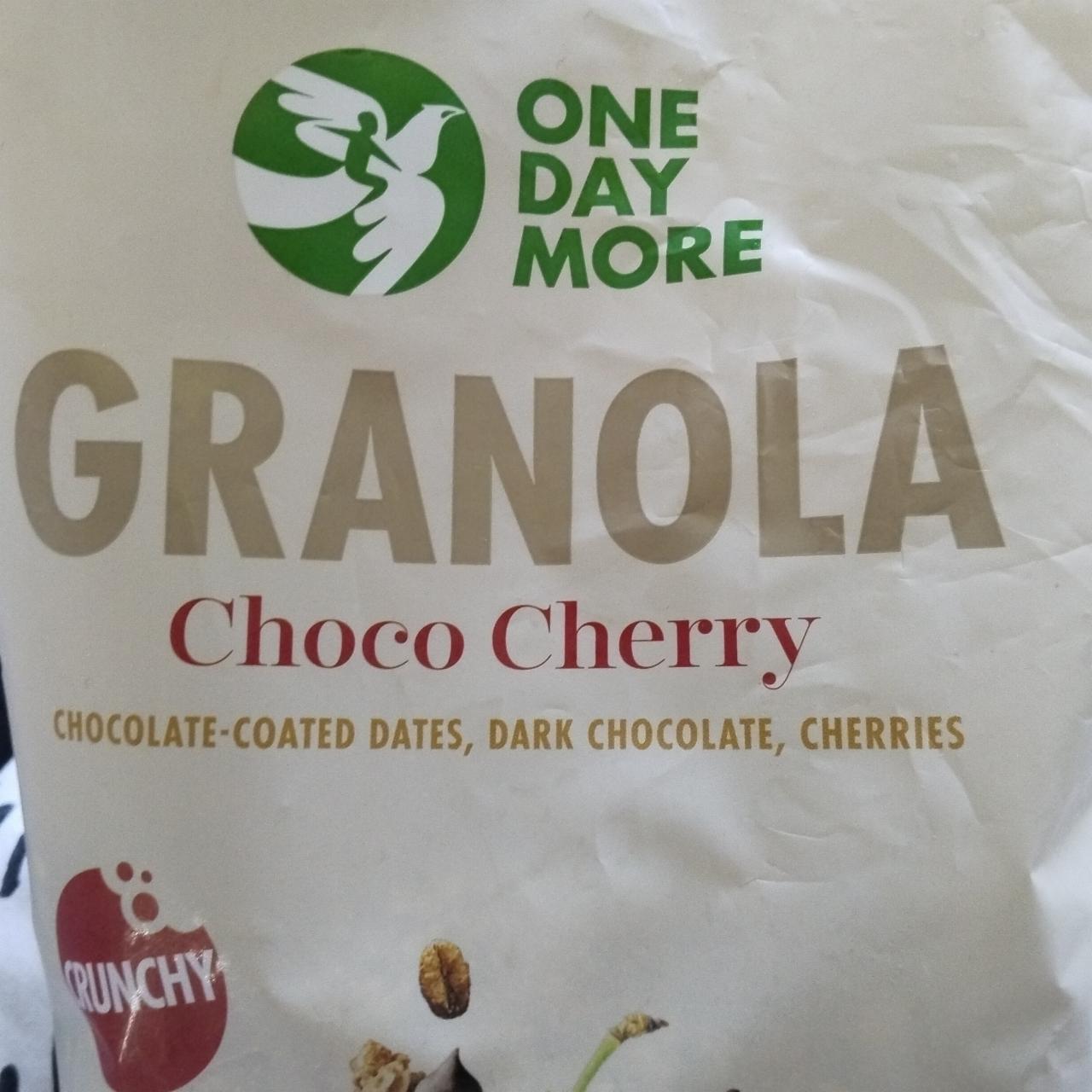 Fotografie - Granola choco cherry OneDayMore