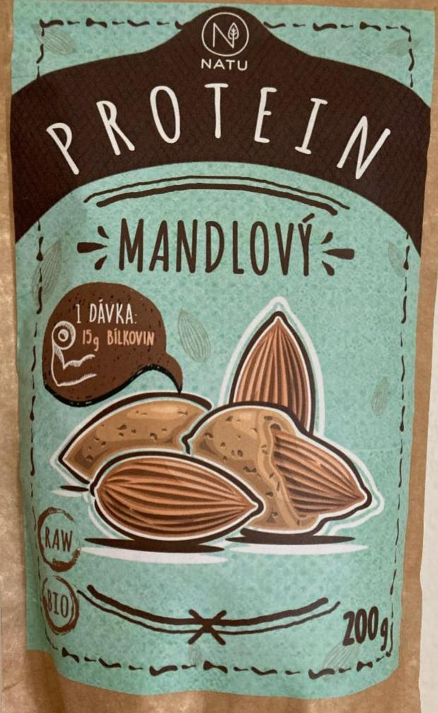 Fotografie - Bio Raw Mandlový protein Natu