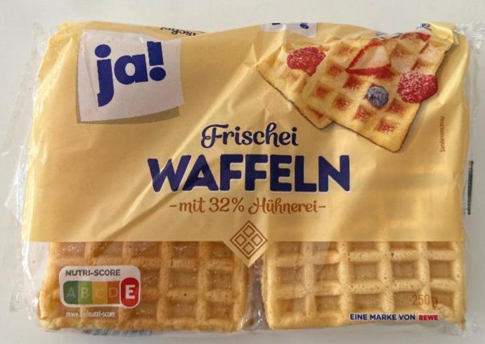 Fotografie - Frischeier Waffeln, mit 32% Hühnerei Ja!