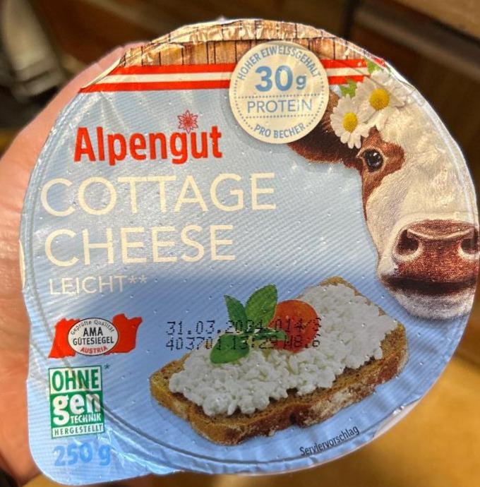 Fotografie - Cottage Cheese Leicht Alpengut