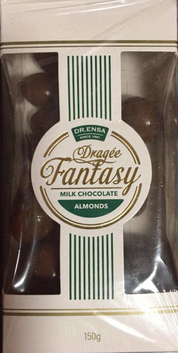 Fotografie - Dragée Fantasy Milk Chocolate Almonds Dr.Ensa