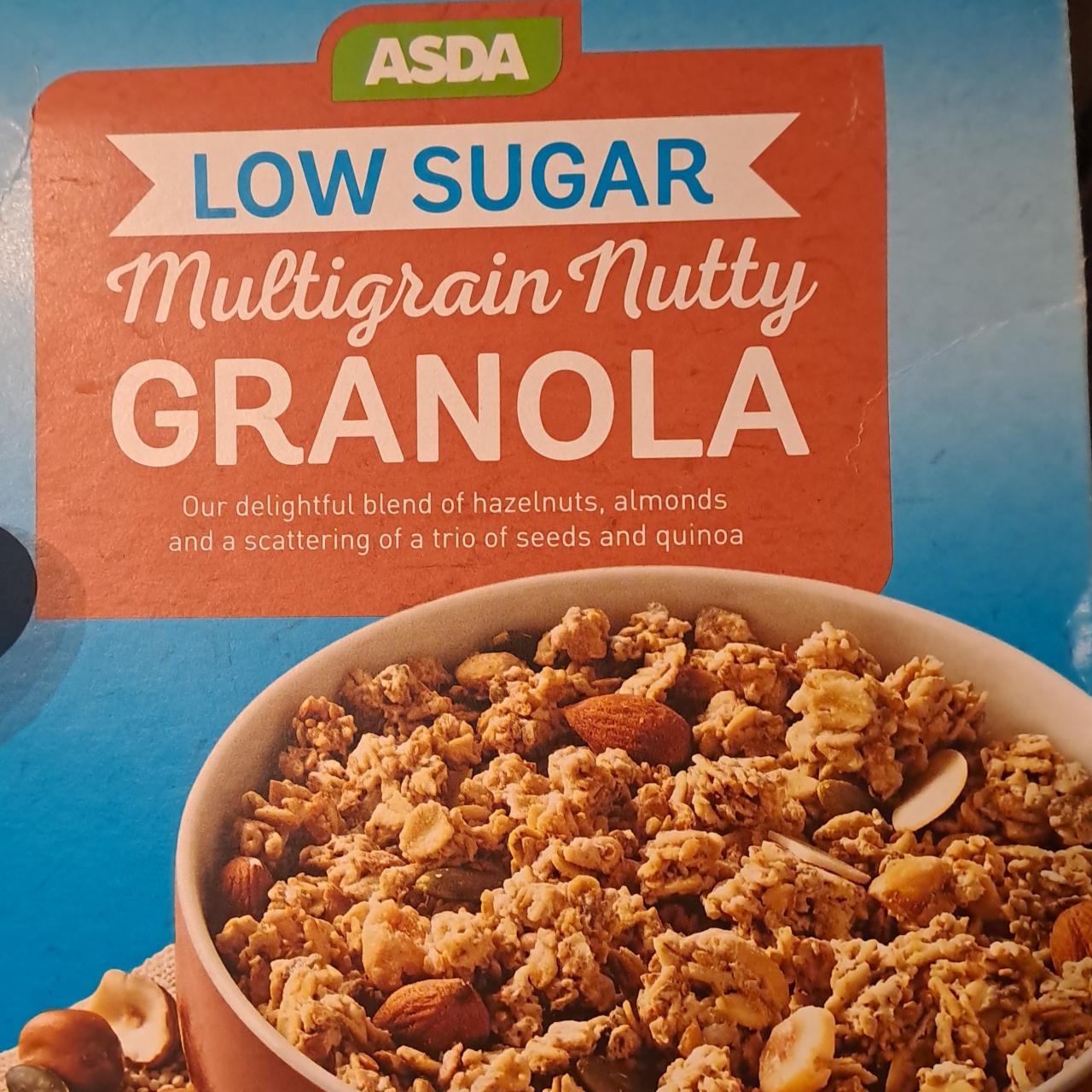 Fotografie - Low Sugar Multigrain Nutty Granola Asda