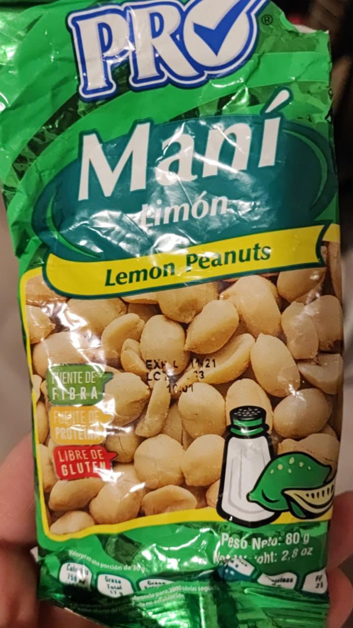 Fotografie - Maní Limón Lemon peanuts Pro