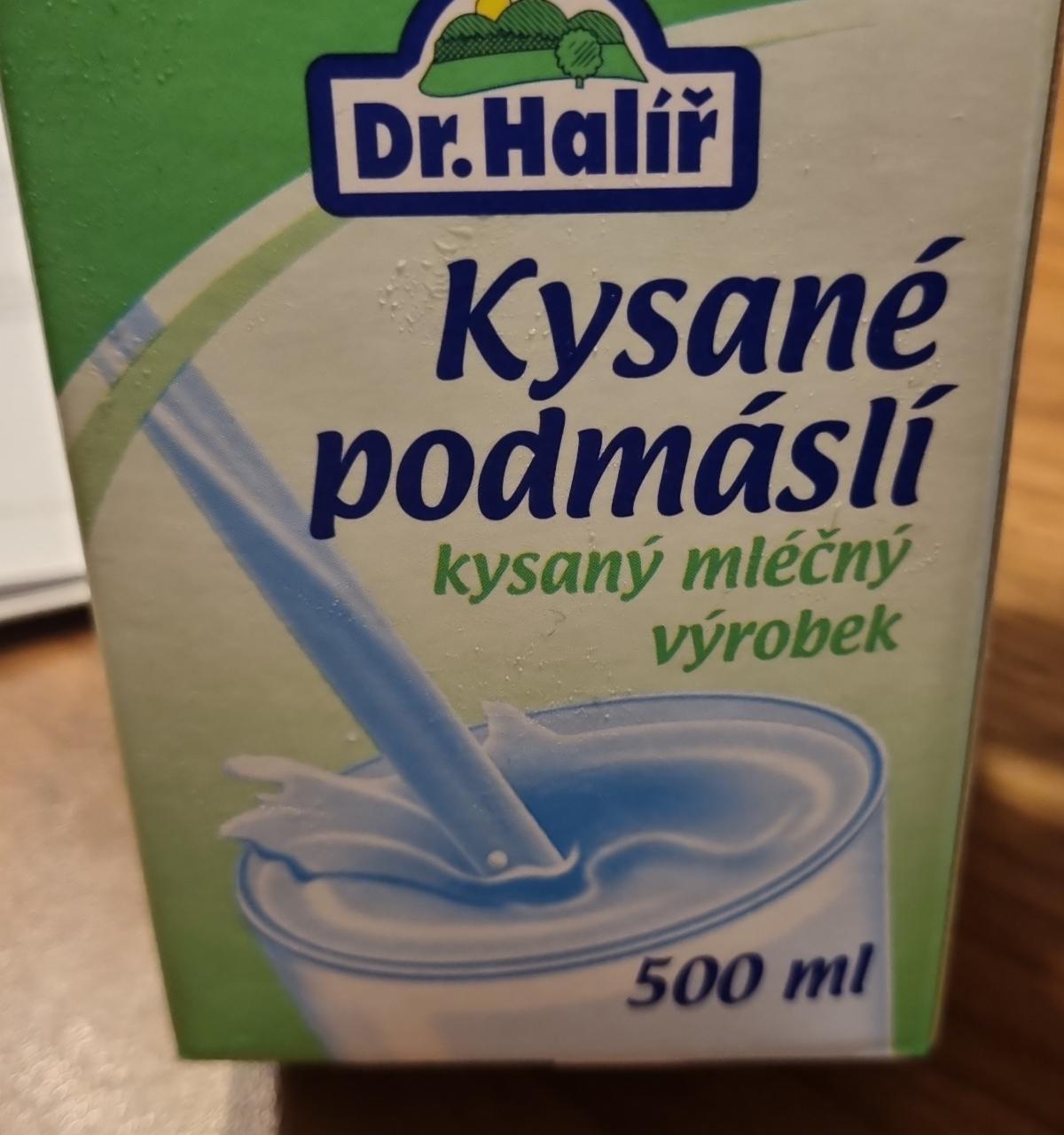 Fotografie - Kysané podmáslí Dr.Halíř