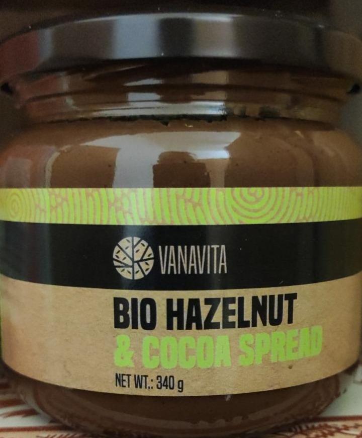 Fotografie - Bio Hazelnut & Cocoa spread Vanavita