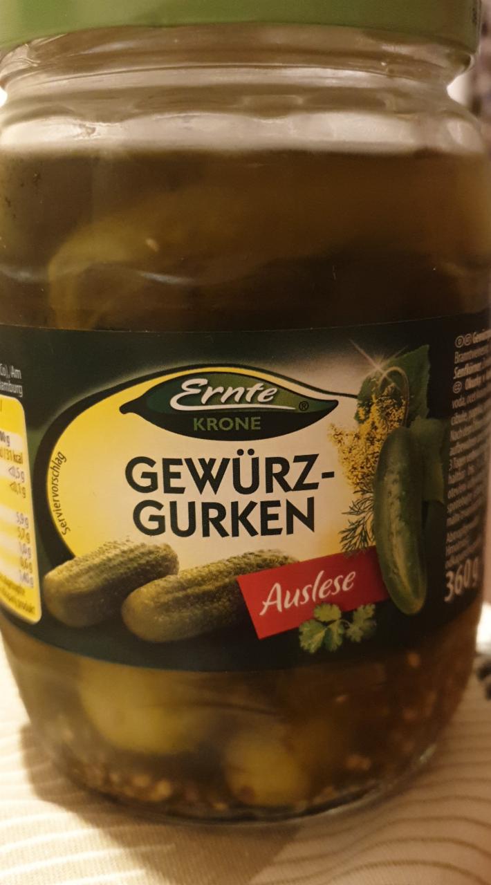 Fotografie - gewürz-gurken Ernte Krone