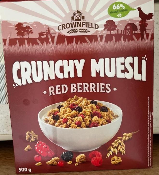 Fotografie - Crunchy Muesli Red Berries Crownfield