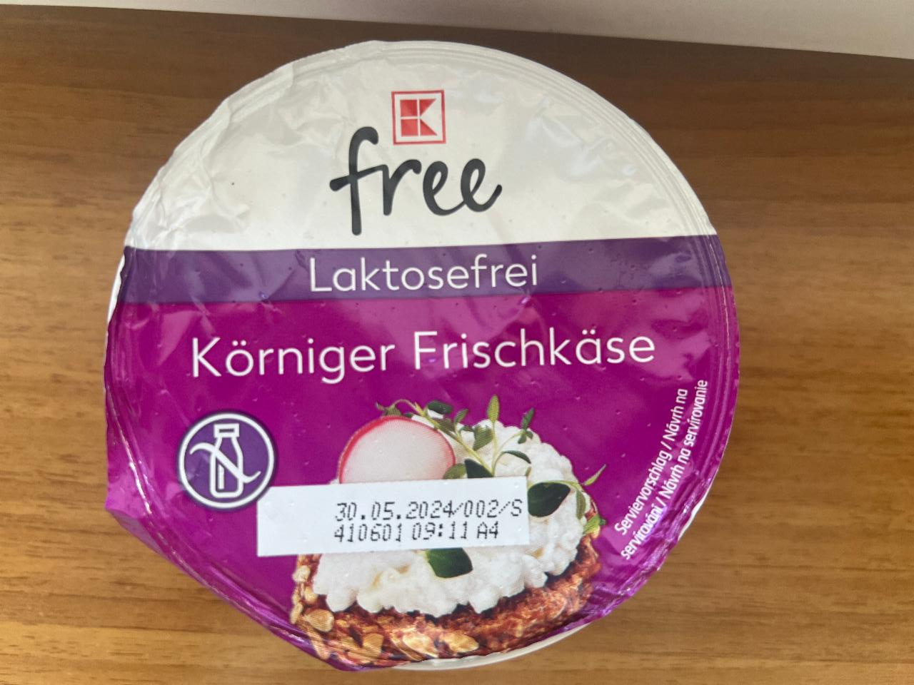 Fotografie - Laktosefrei Frischkäse Körniger K-free