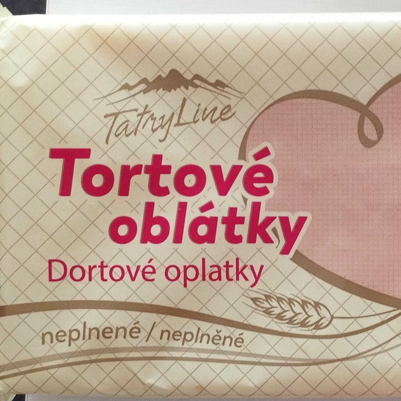 Fotografie - Dortové oplatky neplněné TatryLine