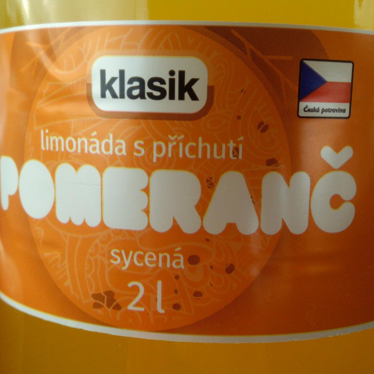 Fotografie - Limonáda s příchutí pomeranč Klasik