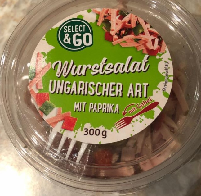 Fotografie - Wurstsalat Select&Go