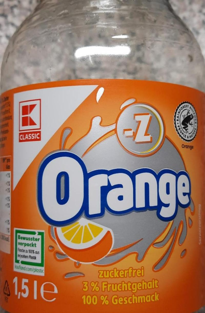 Fotografie - Orange zuckerfrei