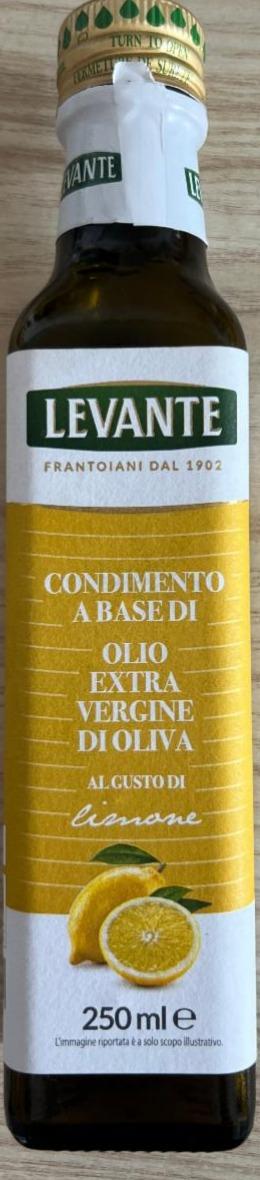 Fotografie - olio extra vergine di oliva al gusto di limone Levante