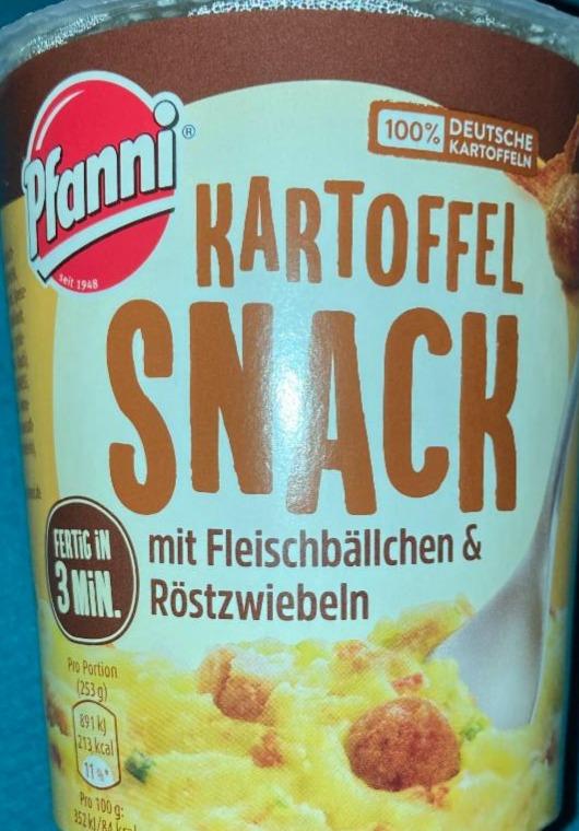 Fotografie - Kartoffeln SNACK mit Fleischballchen