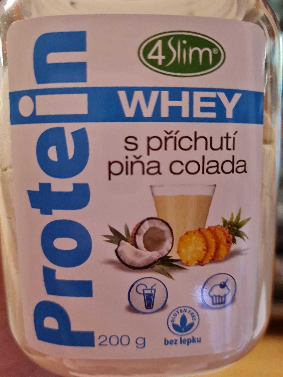 Fotografie - whey protein piňa colada 4Slim